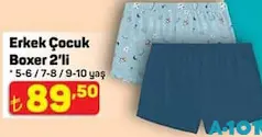 ERKEK ÇOCUK BOXER 2'Lİ